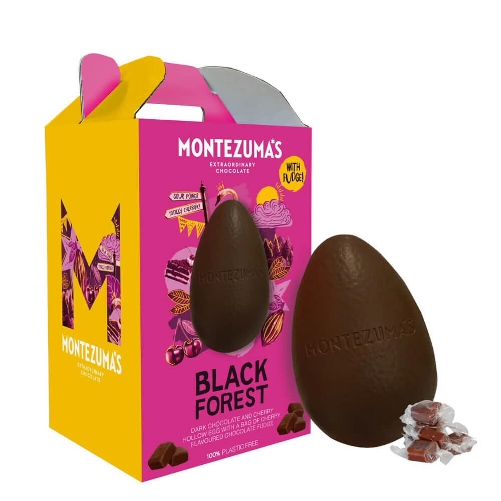 Montezuma Black Forest Dark Chocolate Cherry Egg